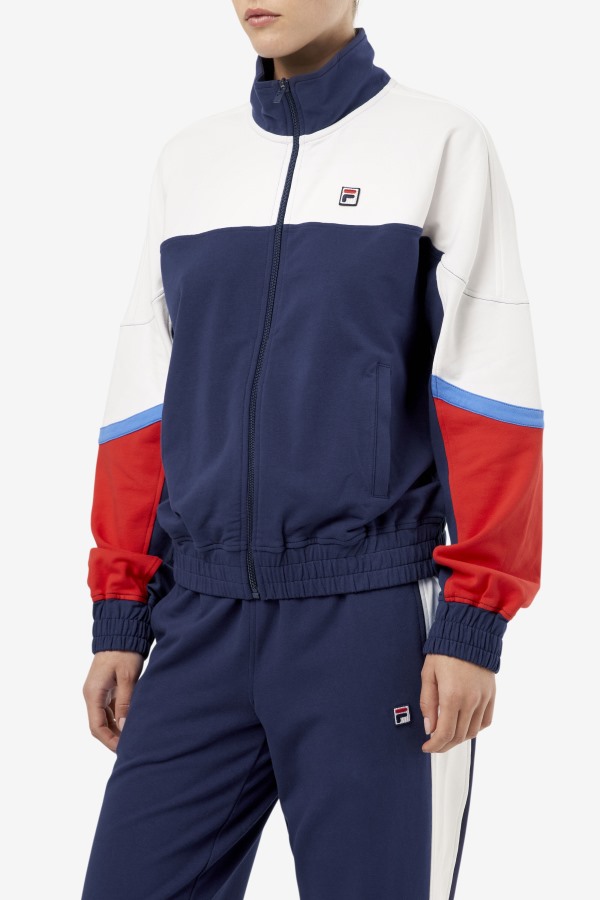 Fila Outlets Navy Makayla Track Jacket