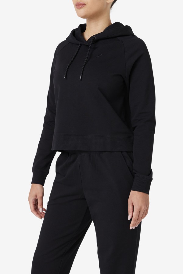 Valeria Hoodie Fila Outlets Black