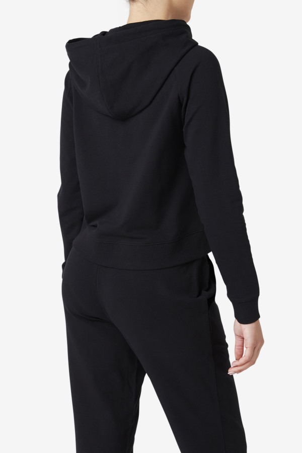 Valeria Hoodie Fila Outlets Black