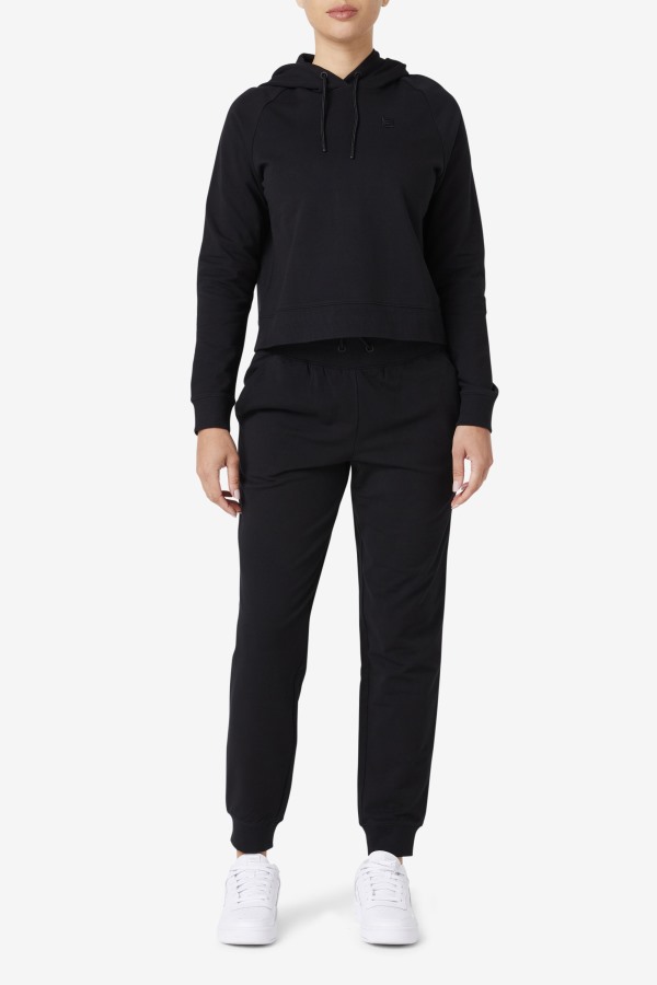 Valeria Hoodie Fila Outlets Black