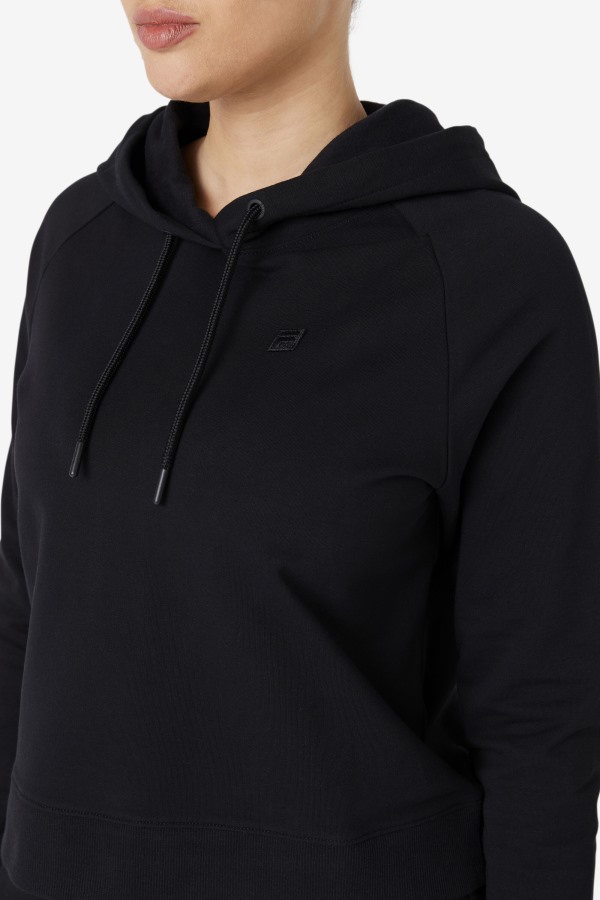 Valeria Hoodie Fila Outlets Black