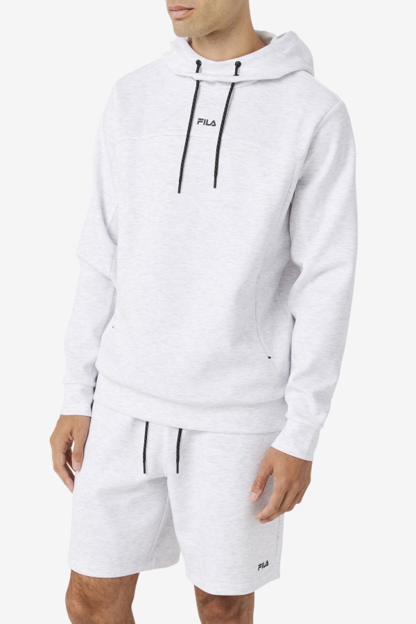 Aadheen Hoodie Bleached Marl/Black Fila Outlets