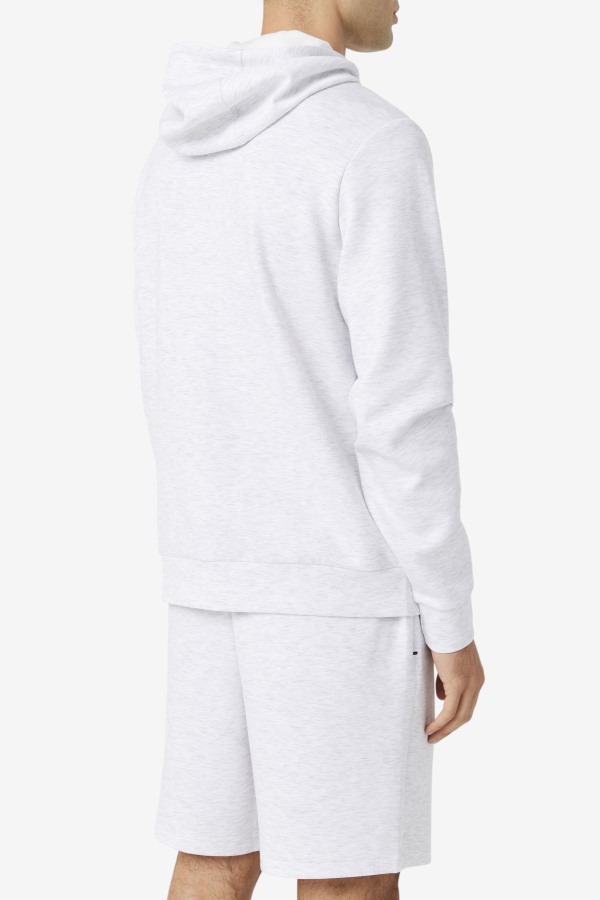Aadheen Hoodie Bleached Marl/Black Fila Outlets