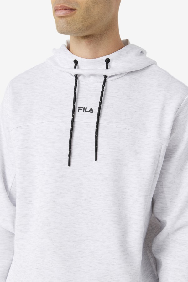 Aadheen Hoodie Bleached Marl/Black Fila Outlets