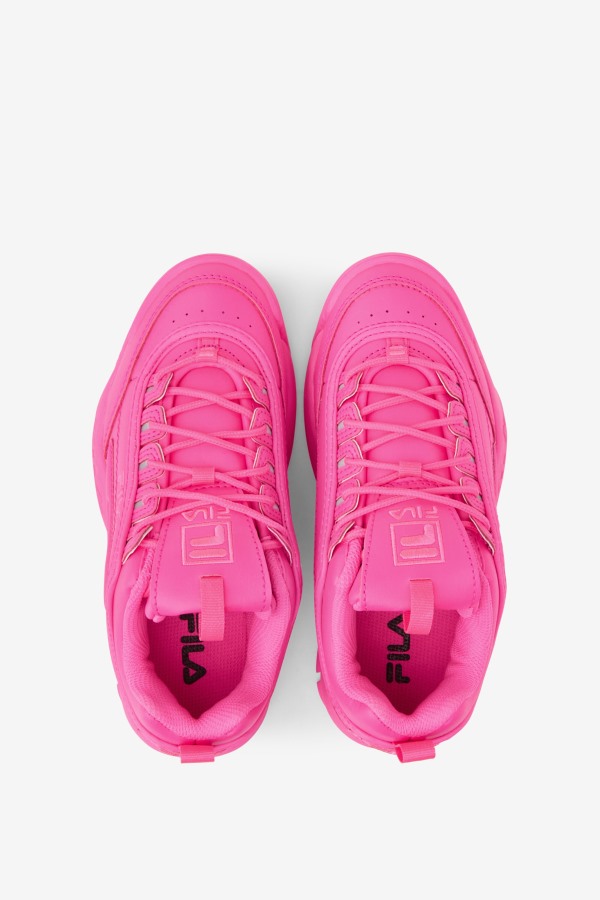 Pink Fila Outlets Big Kids\' Disruptor 2 Premium