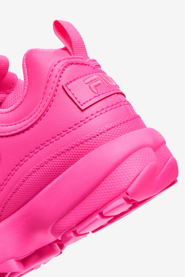 Pink Fila Outlets Big Kids\' Disruptor 2 Premium