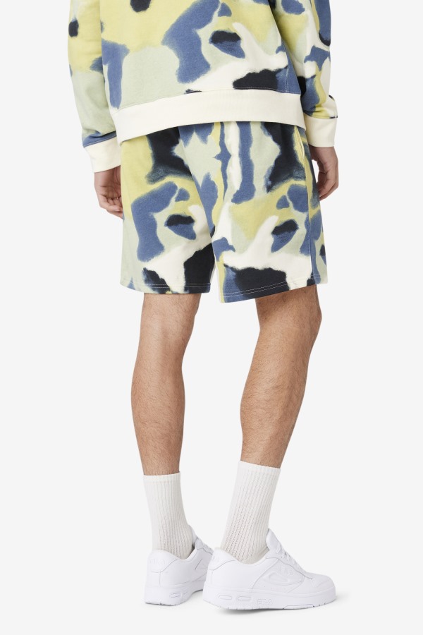 Aim Short Brushstroke Print Fila Outlets