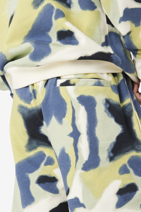 Aim Short Brushstroke Print Fila Outlets