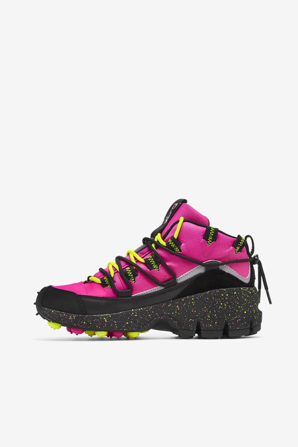 Women\'s Grant Hill 1 x Trailpacer Pink Glow/Black/Yellow Fila Outlets