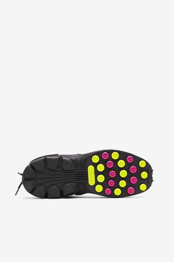 Women\'s Grant Hill 1 x Trailpacer Pink Glow/Black/Yellow Fila Outlets