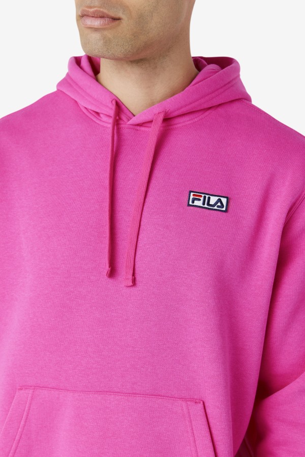 Algot Hoodie Fila Outlets Pink Glo