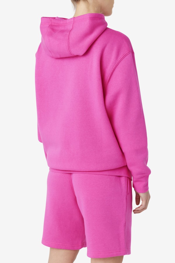 Algot Hoodie Fila Outlets Pink Glo