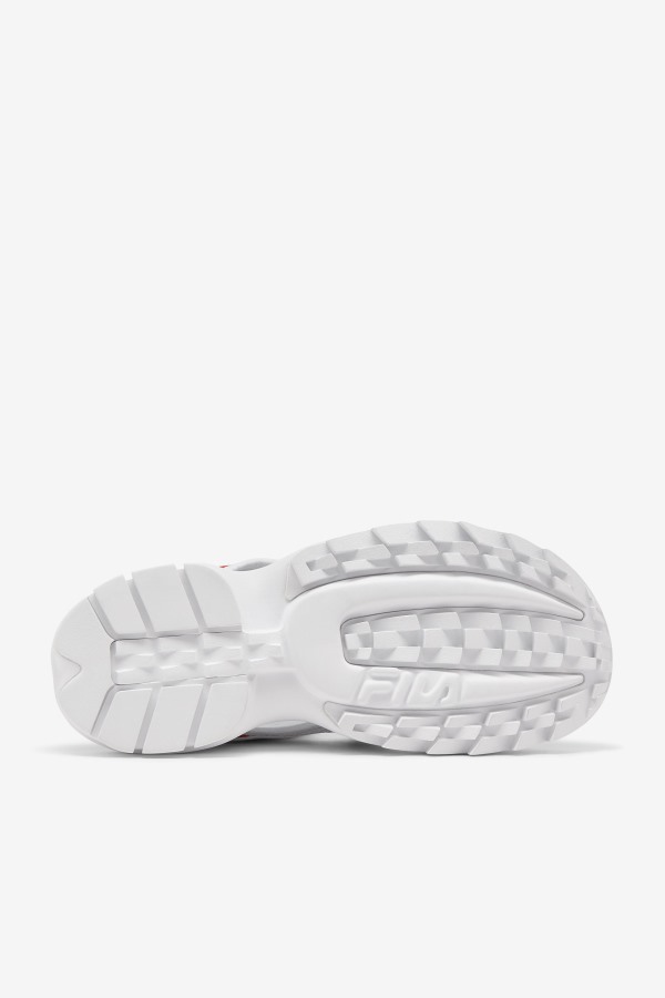 Fila Outlets Men\'s Disruptor Sandal White/Navy/Red