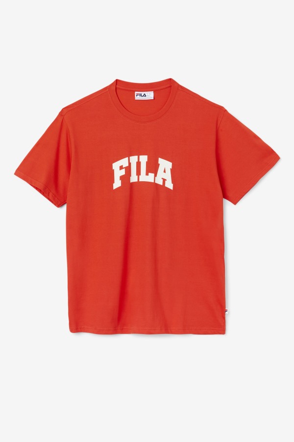 Fiery Red/White Cody Tee Fila Outlets