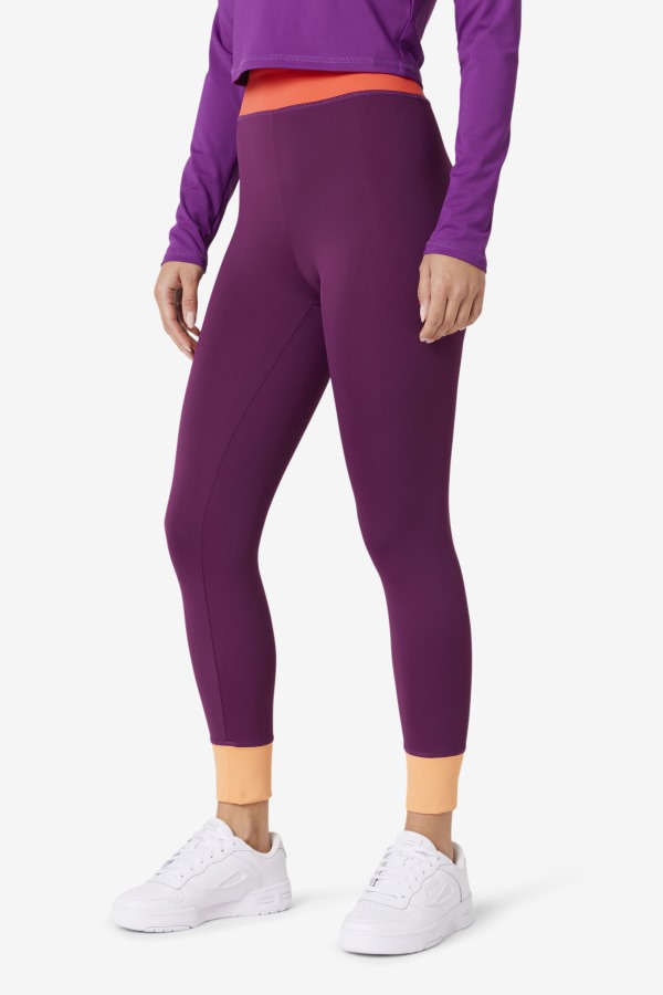Fila Outlets Marnie Base Layer Legging Charisma/Crocus Petal/Cayenne
