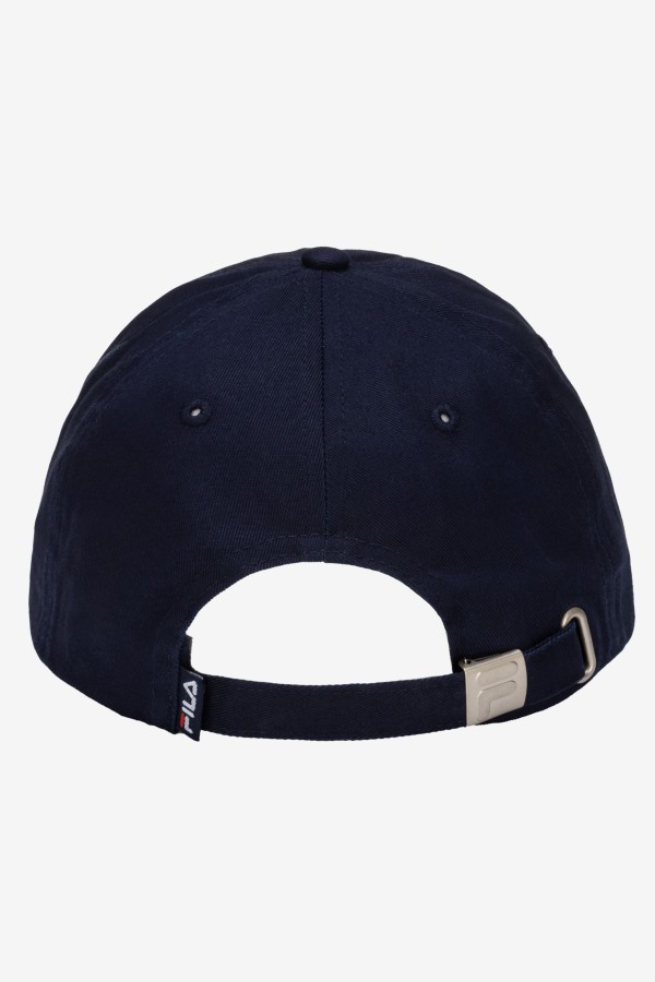 Fila Outlets Embroidered Logo Baseball Hat Navy