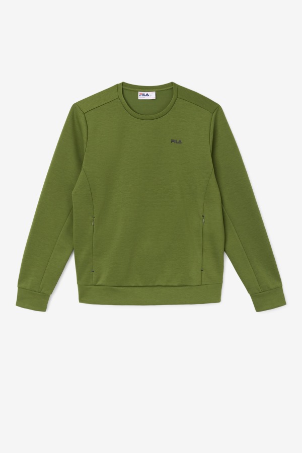 Emry Crew Fila Outlets Chive/Black
