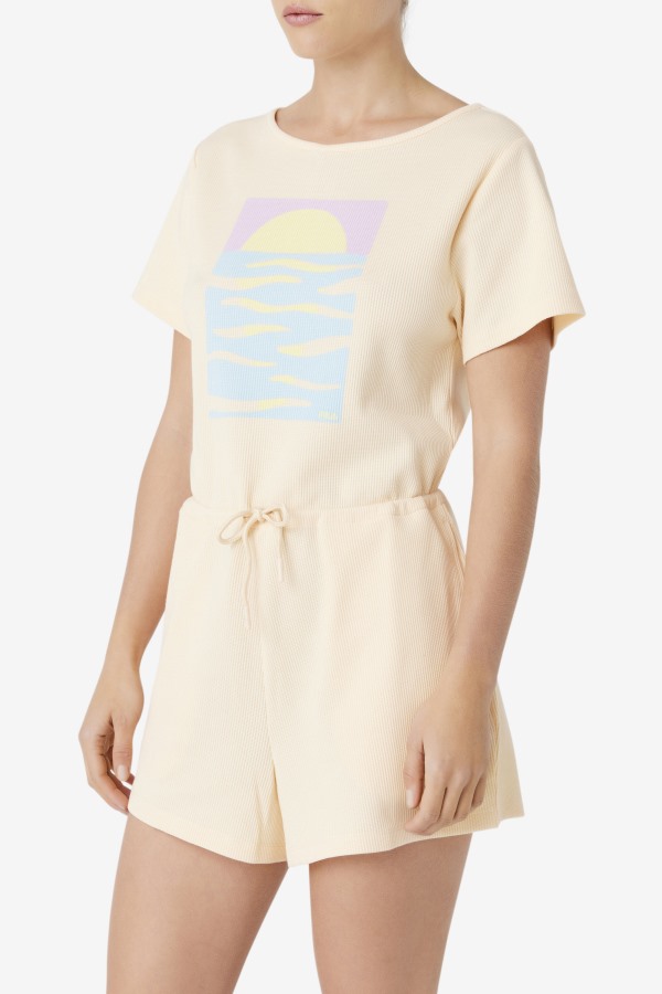 Fila Outlets Julianna Romper Tender Peach