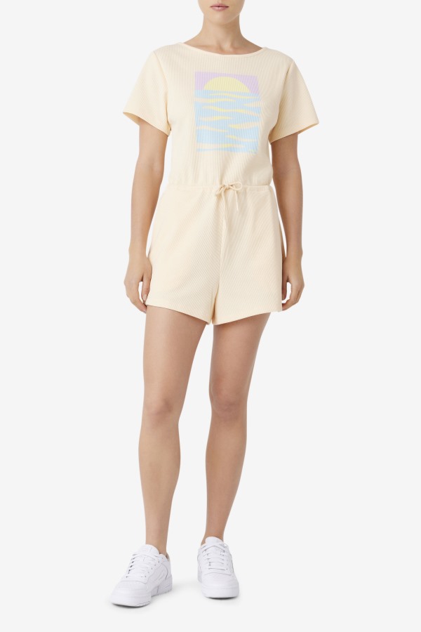 Fila Outlets Julianna Romper Tender Peach