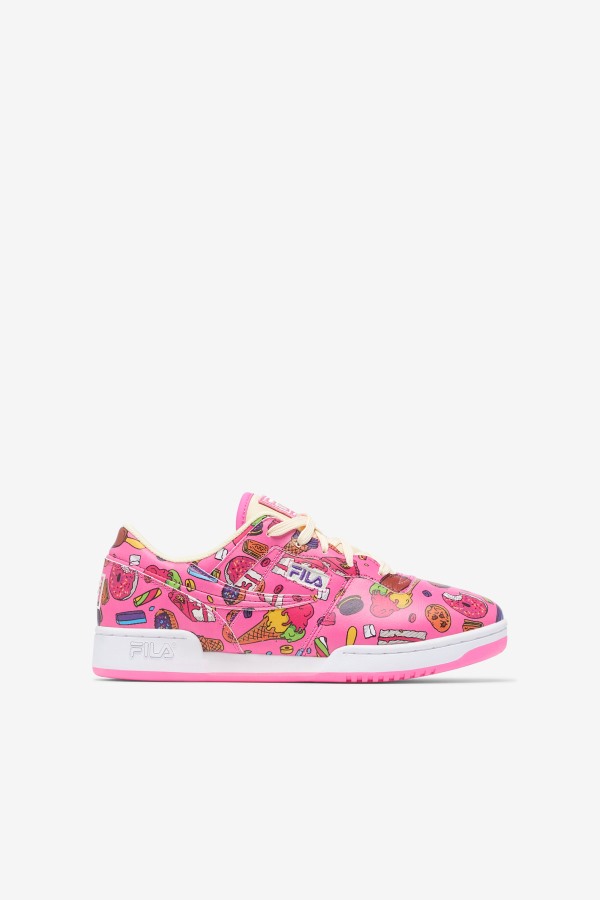 Sugar Plum/Purple/Lemon Fila Outlets Big Kids' Original Fitness