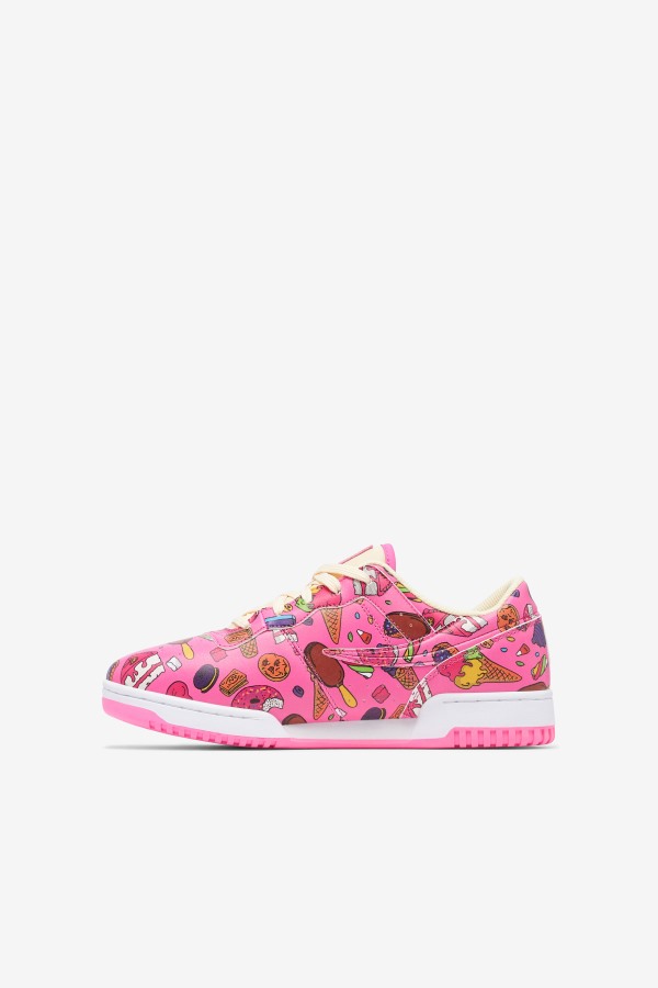 Sugar Plum/Purple/Lemon Fila Outlets Big Kids\' Original Fitness
