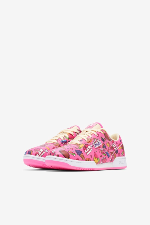 Sugar Plum/Purple/Lemon Fila Outlets Big Kids\' Original Fitness