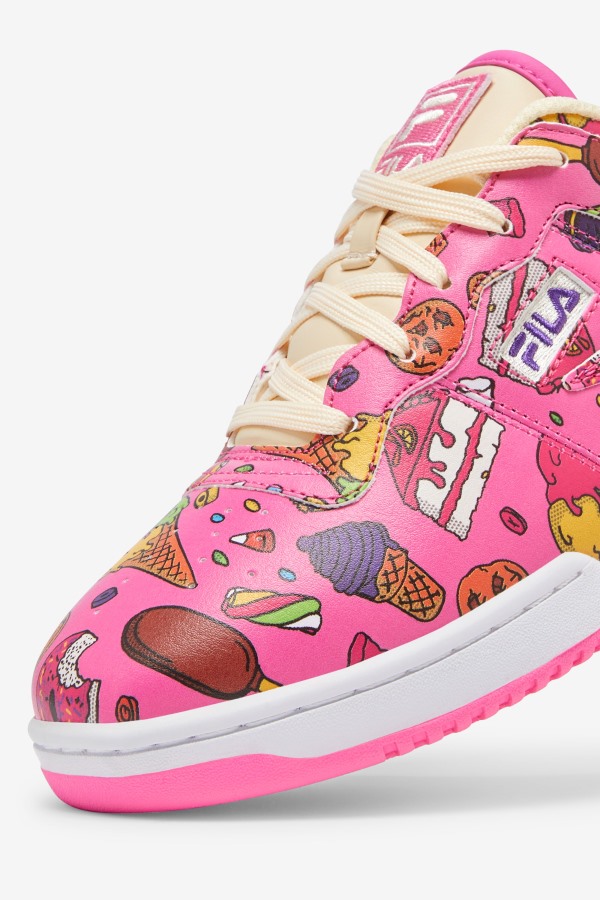 Sugar Plum/Purple/Lemon Fila Outlets Big Kids\' Original Fitness