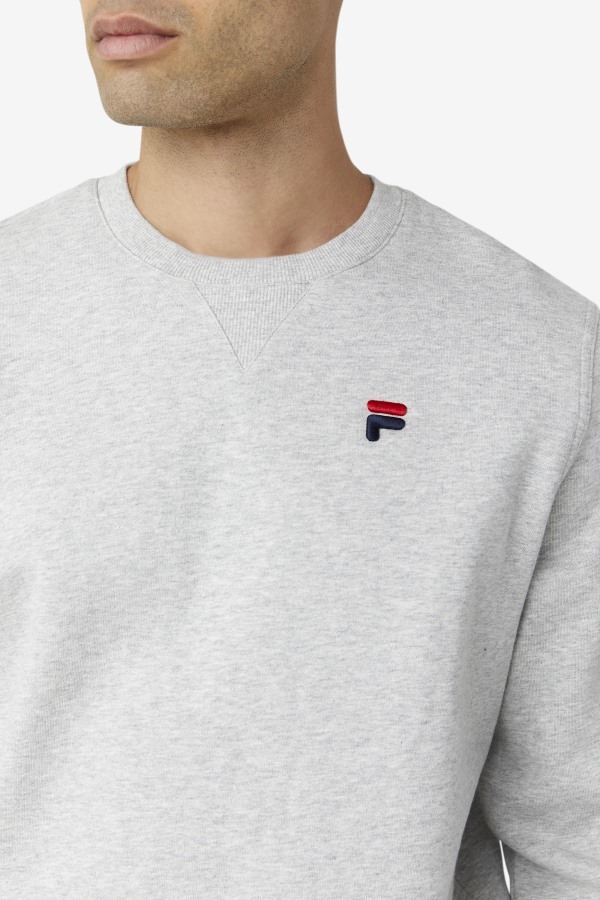 Light Grey Kieve Sweatshirt Fila Outlets