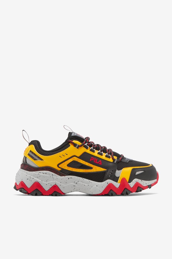 Black/Lemon/Red Men's Oakmont Tr Fila Outlets