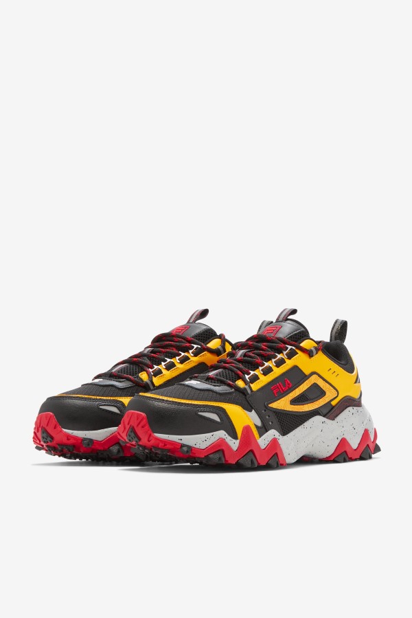 Black/Lemon/Red Men\'s Oakmont Tr Fila Outlets