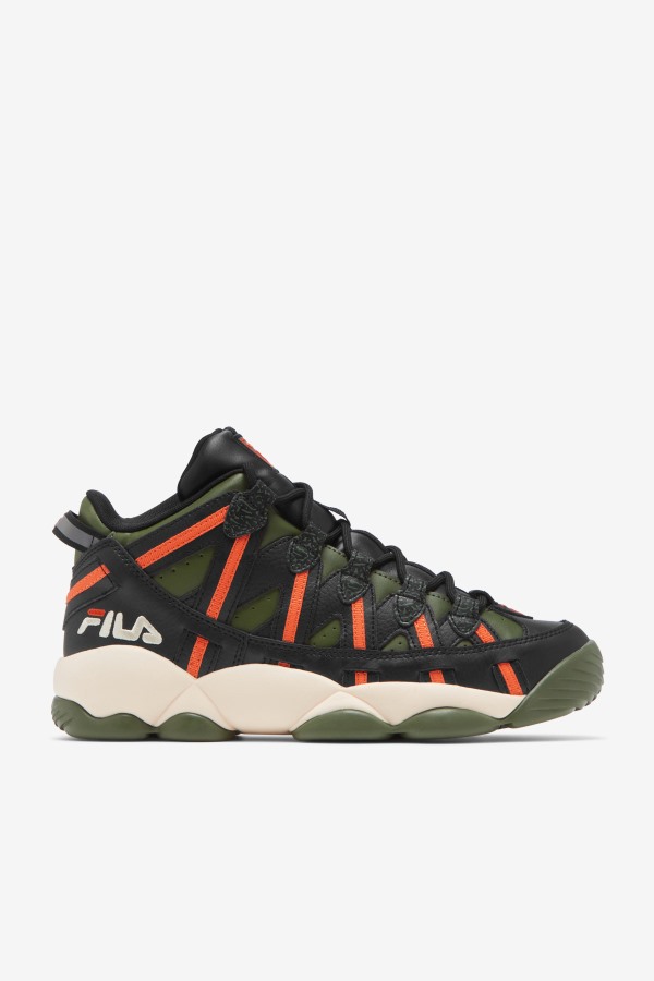 Chive/Ecru/Black Fila Outlets Men's Stackhouse Spaghetti