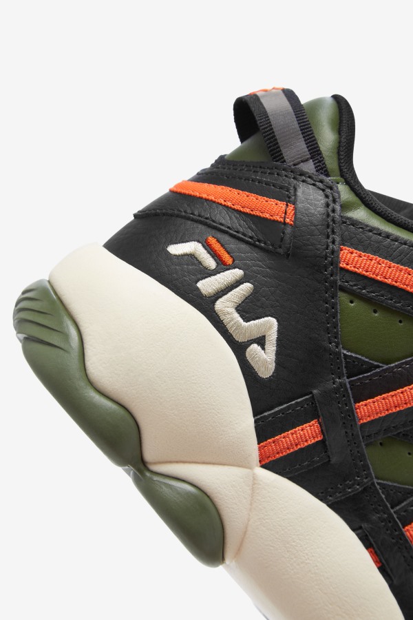 Chive/Ecru/Black Fila Outlets Men\'s Stackhouse Spaghetti
