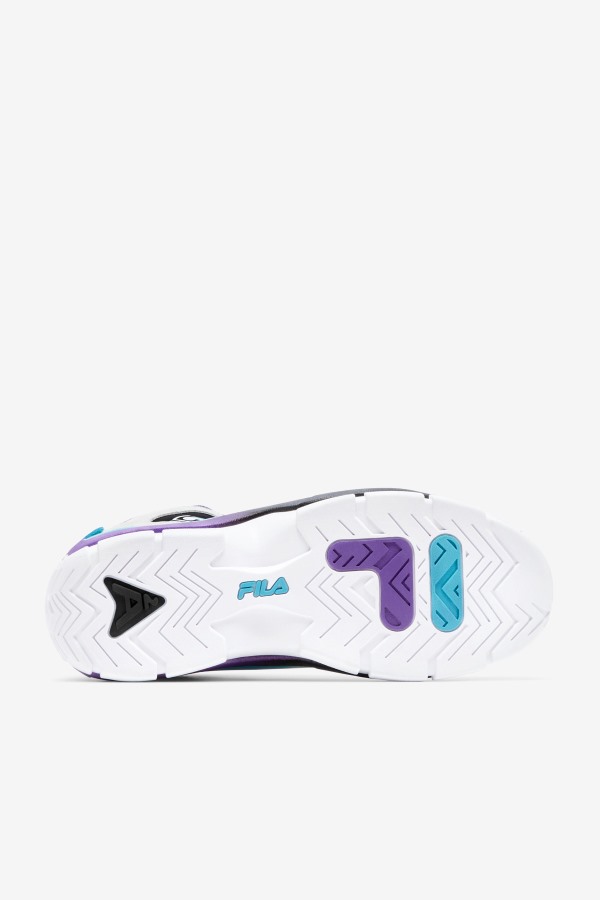 White/Blue/Purple Fila Outlets Men\'s Grant Hill 2