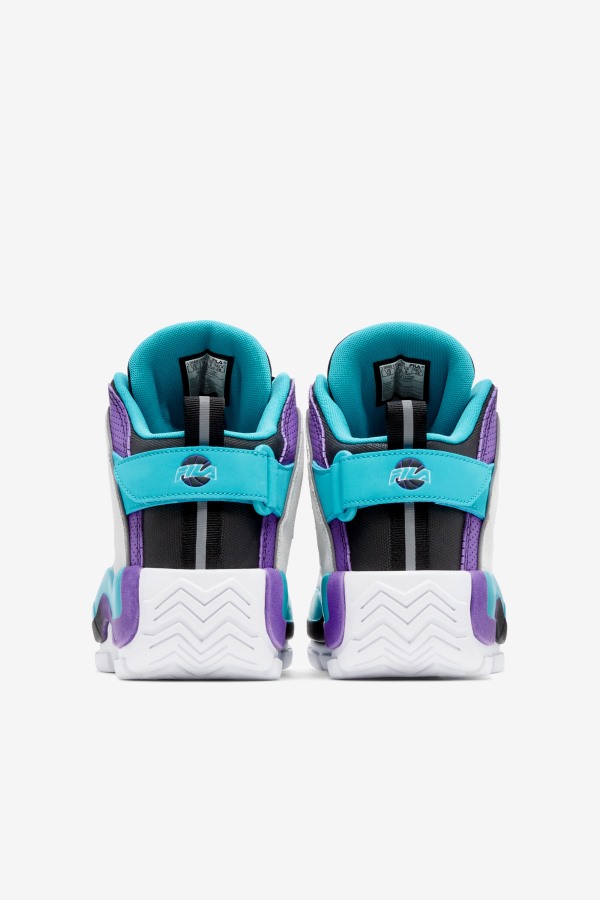 White/Blue/Purple Fila Outlets Men\'s Grant Hill 2