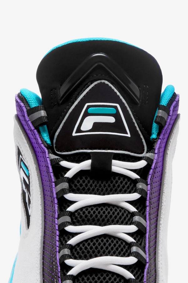 White/Blue/Purple Fila Outlets Men\'s Grant Hill 2