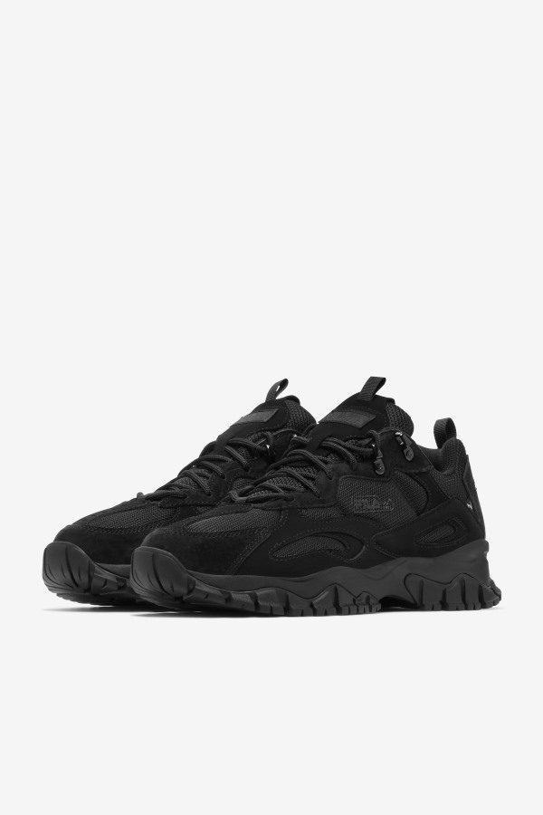 Fila Outlets Black/Metallic Silver Men\'s Ray Tracer Tr 2