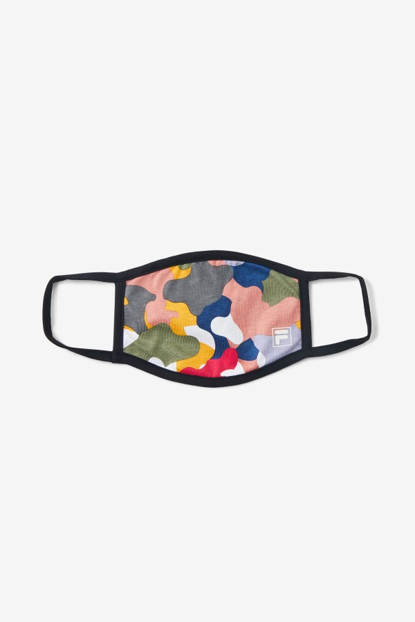 Rainbow Camo Fila Outlets Multicolor Cloth Face Mask