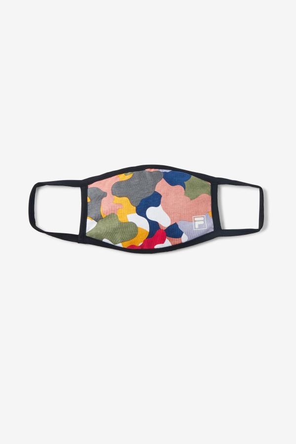 Rainbow Camo Fila Outlets Multicolor Cloth Face Mask