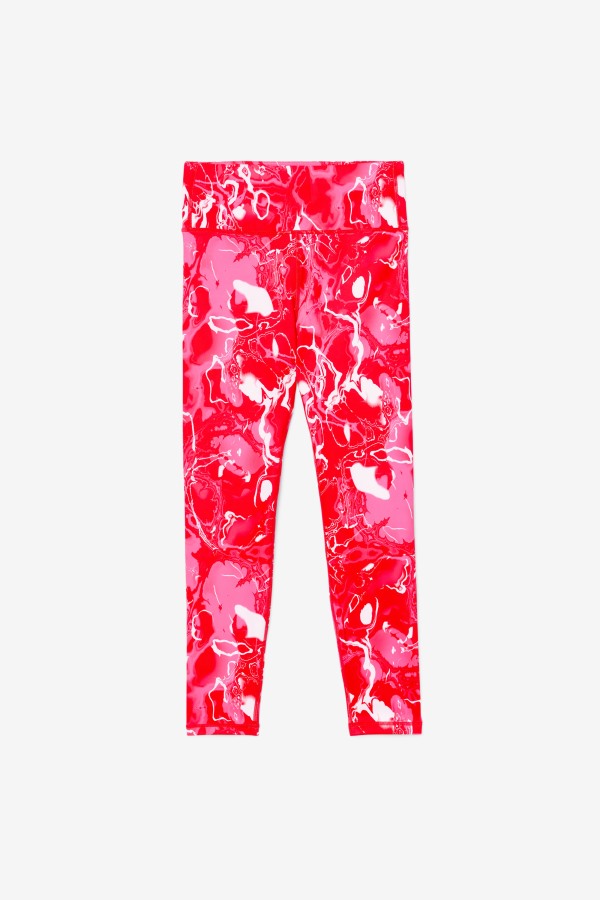 Fila Outlets Forza Sleek 7/8 Leggings Pink Marble