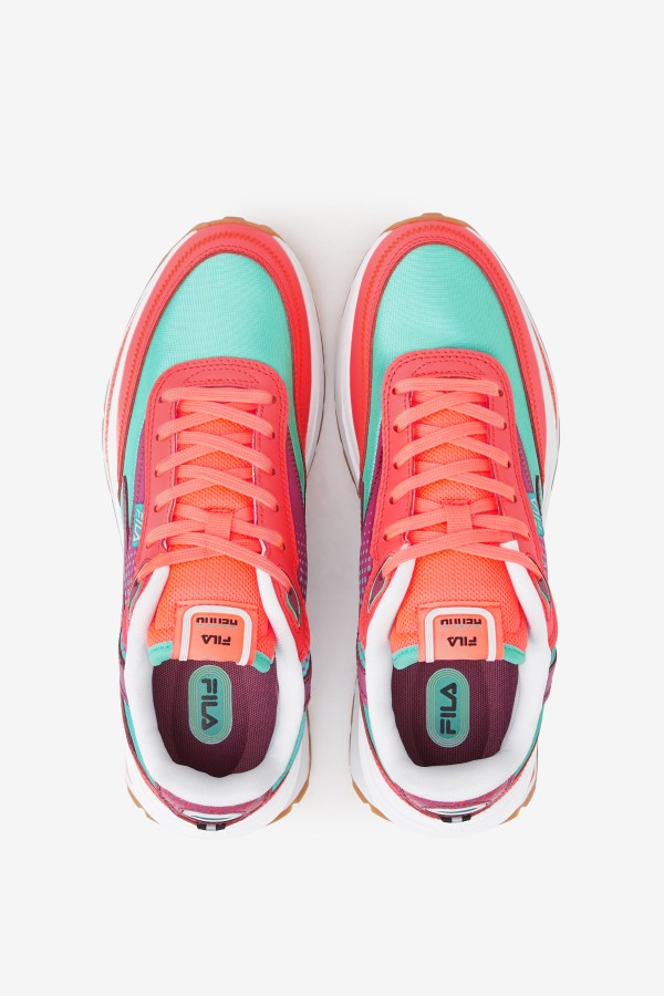 Women\'s Renno Cockatoo/Fiery Coral/Malaga Fila Outlets