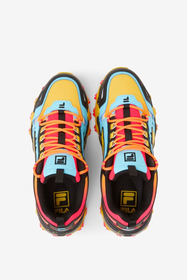 Men\'s Oakmont Tr Diva Pink/Lemon/Black Fila Outlets