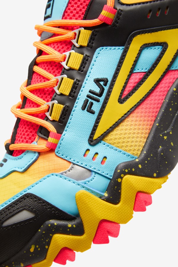 Men\'s Oakmont Tr Diva Pink/Lemon/Black Fila Outlets