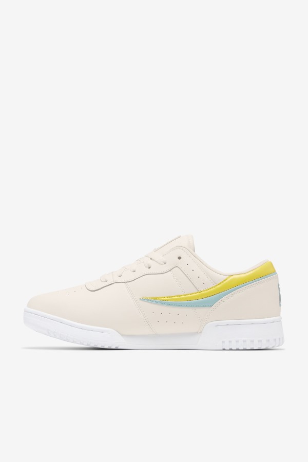 Fila Outlets Men\'s Original Fitness Egret/Aurora/Gray Mist