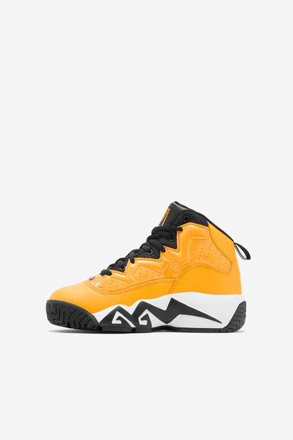 Lemon/White/Black Big Kids\' Mb Night Walk Fila Outlets