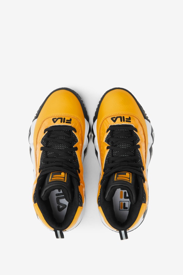 Lemon/White/Black Big Kids\' Mb Night Walk Fila Outlets