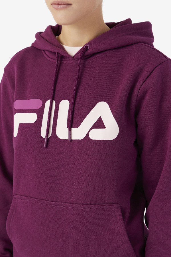 Lucy Hoodie Fila Outlets Grape Wine/Potpourri/Rouge