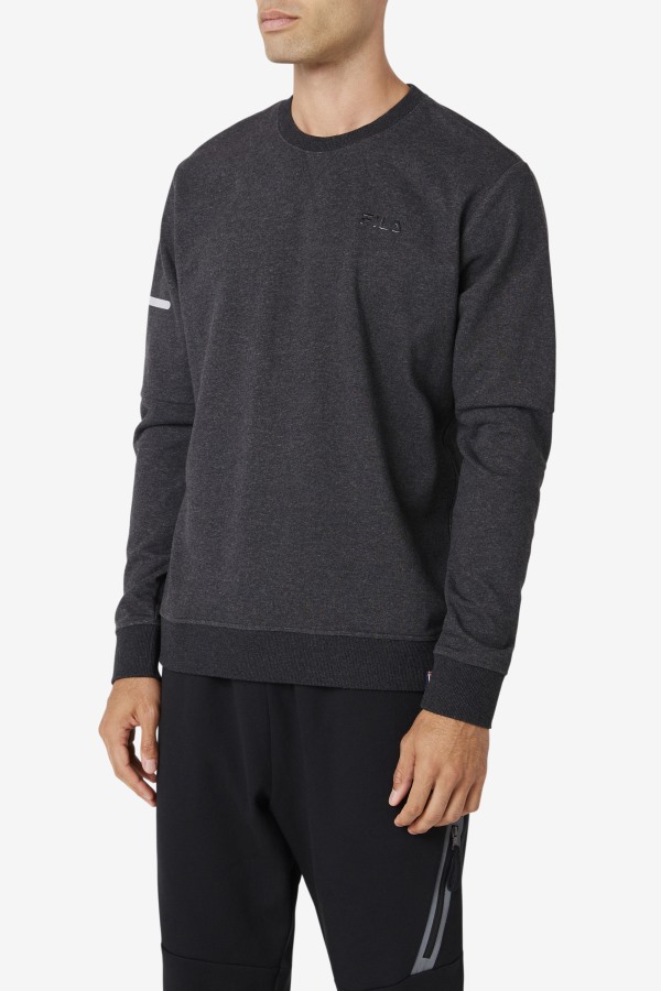 Commuter Crew Fila Outlets Black Heather
