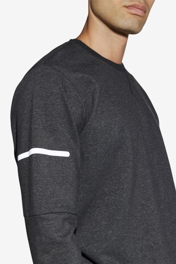Commuter Crew Fila Outlets Black Heather
