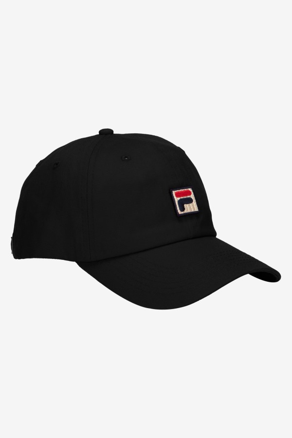 Embroidered F-Box baseball Hat Black Fila Outlets