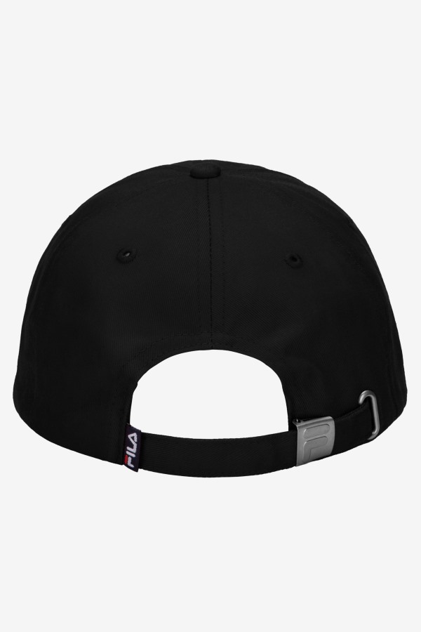 Embroidered F-Box baseball Hat Black Fila Outlets